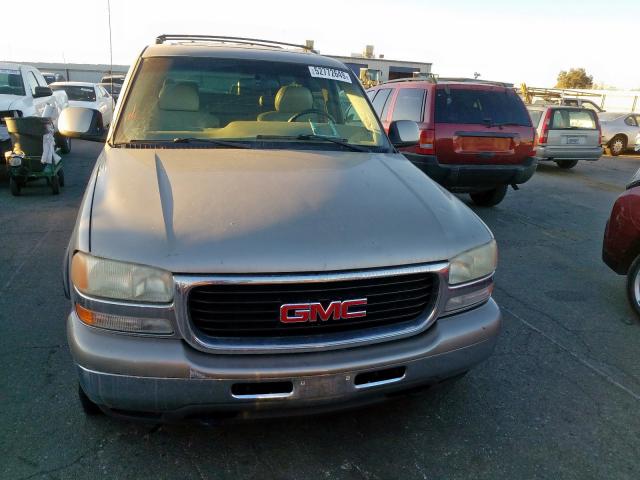 3GKGK26G51G221121 - 2001 GMC YUKON XL K TAN photo 9