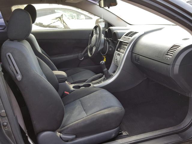 JTKDE177660124206 - 2006 TOYOTA SCION TC Grafit foto 5