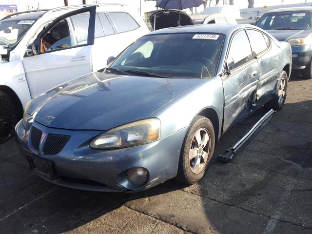 2G2WP552561240126 - 2006 PONTIAC GRAND PRIX GREEN photo 2