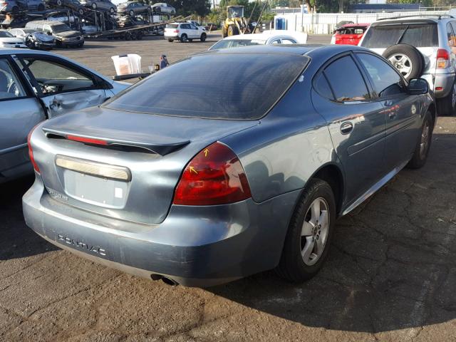2G2WP552561240126 - 2006 PONTIAC GRAND PRIX GREEN photo 4