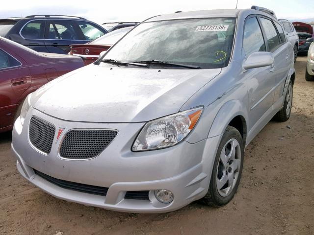 5Y2SL63815Z434242 - 2005 PONTIAC VIBE SILVER photo 2