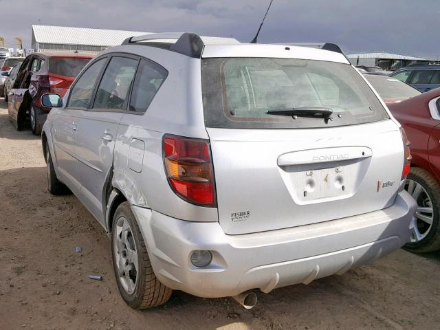 5Y2SL63815Z434242 - 2005 PONTIAC VIBE SILVER photo 3