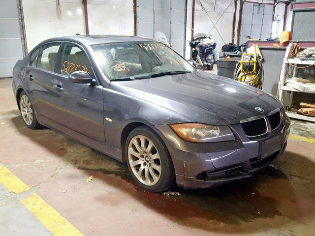 WBAVD13576KV12274 - 2006 BMW 325 XI GRAY photo 1