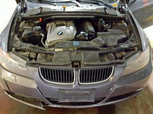 WBAVD13576KV12274 - 2006 BMW 325 XI GRAY photo 7