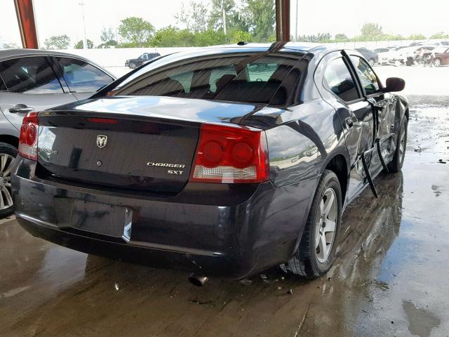 2B3CA3CV5AH252814 - 2010 DODGE CHARGER SX BLACK photo 4