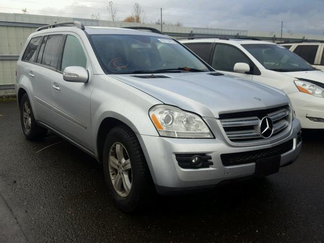 4JGBF71E47A110124 - 2007 MERCEDES-BENZ GL 450 4MA SILVER photo 1