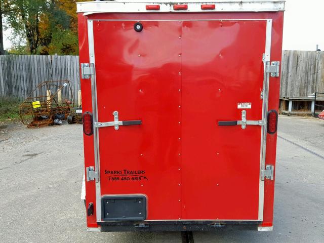 1A9A1EA17F1950160 - 2015 AMERICAN MOTORS TRAILER RED photo 4