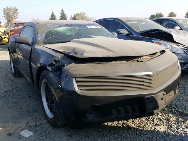 2G1FA1E31D9224656 - 2013 CHEVROLET CAMARO LS BLACK photo 1