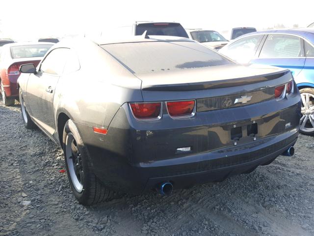 2G1FA1E31D9224656 - 2013 CHEVROLET CAMARO LS BLACK photo 3