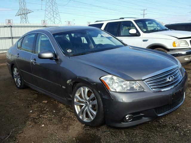 JNKAY01F68M655685 - 2008 INFINITI M35 BASE GREEN photo 1