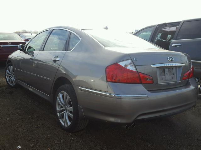 JNKAY01F68M655685 - 2008 INFINITI M35 BASE GREEN photo 3