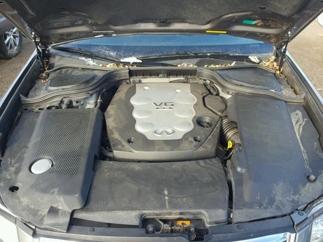 JNKAY01F68M655685 - 2008 INFINITI M35 BASE GREEN photo 7