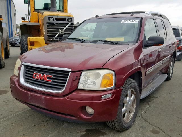 1GKES12P546233606 - 2004 GMC ENVOY XUV MAROON photo 2