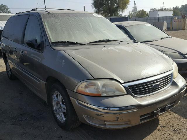 2FMZA53481BA10934 - 2001 FORD WINDSTAR S GOLD photo 1