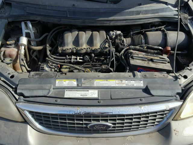 2FMZA53481BA10934 - 2001 FORD WINDSTAR S GOLD photo 7