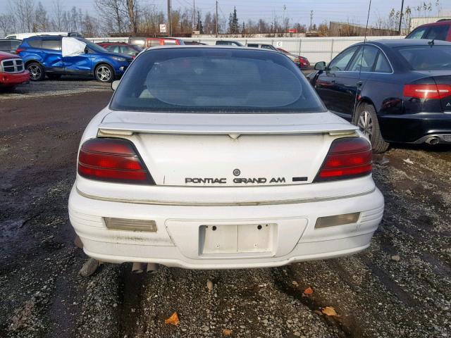 1G2NE15D1SC854462 - 1995 PONTIAC GRAND AM S WHITE photo 9