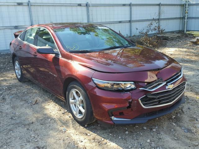 1G1ZB5ST3GF195128 - 2016 CHEVROLET MALIBU LS 勃艮第红 照片 1