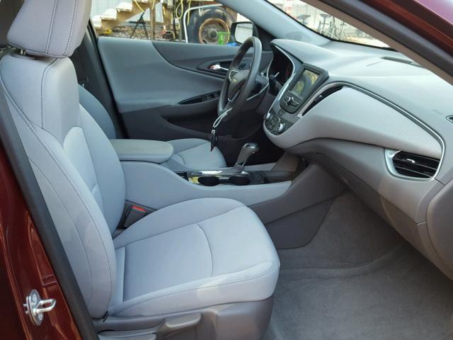 1G1ZB5ST3GF195128 - 2016 CHEVROLET MALIBU LS 勃艮第红 照片 5