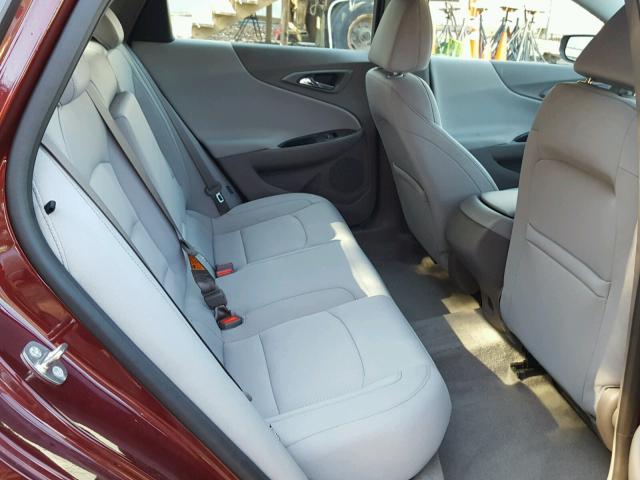 1G1ZB5ST3GF195128 - 2016 CHEVROLET MALIBU LS 勃艮第红 照片 6