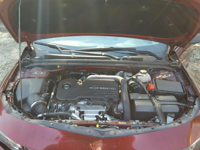 1G1ZB5ST3GF195128 - 2016 CHEVROLET MALIBU LS 勃艮第红 照片 7