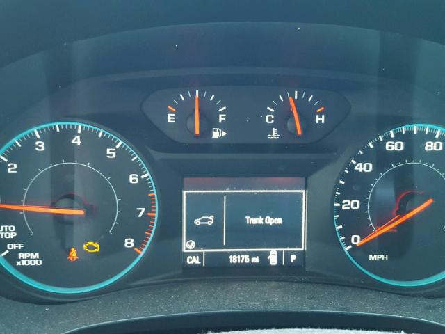 1G1ZB5ST3GF195128 - 2016 CHEVROLET MALIBU LS 勃艮第红 照片 8