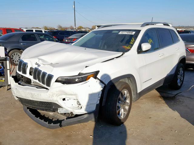 1C4PJLLB3KD129419 - 2019 JEEP CHEROKEE L WHITE photo 2