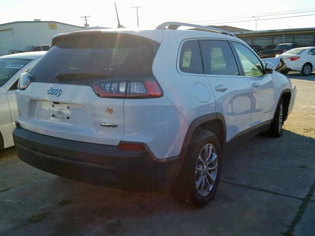 1C4PJLLB3KD129419 - 2019 JEEP CHEROKEE L WHITE photo 4