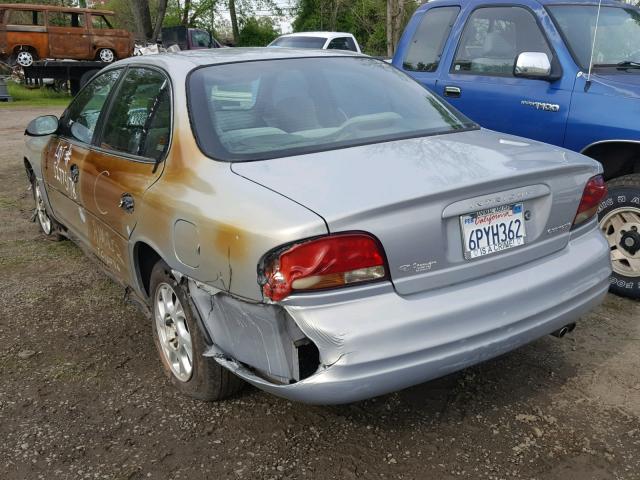 1G3WH52H3YF246648 - 2000 OLDSMOBILE INTRIGUE G SILVER photo 3