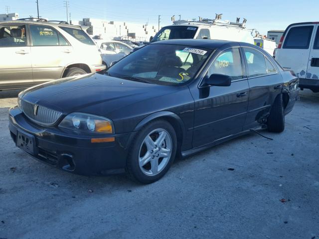 1LNHM87A62Y688932 - 2002 LINCOLN LS BLACK photo 2