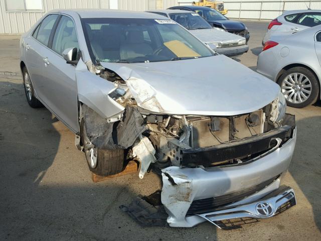 4T1BF1FK2CU587185 - 2012 TOYOTA CAMRY SILVER photo 1
