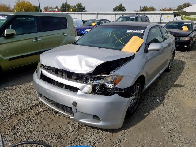 JTKDE167460142334 - 2006 TOYOTA SCION TC ნაცრისფერი ფოტო 2