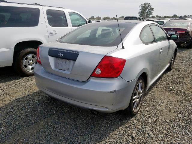 JTKDE167460142334 - 2006 TOYOTA SCION TC ნაცრისფერი ფოტო 4
