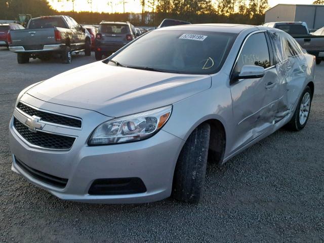 1G11C5SA8DF206466 - 2013 CHEVROLET MALIBU 1LT 银色 照片 2