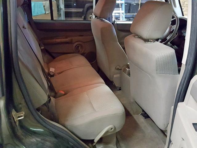 1J8HG48K36C252028 - 2006 JEEP COMMANDER მწვანე ფოტო 6