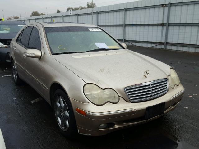 WDBRF61J02F144937 - 2002 MERCEDES-BENZ C 240 GOLD photo 1