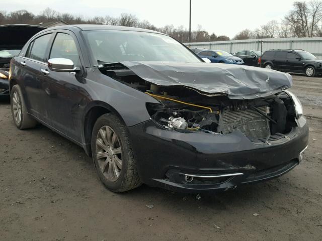 1C3CCBCG4EN158655 - 2014 CHRYSLER 200 LIMITE BLACK photo 1