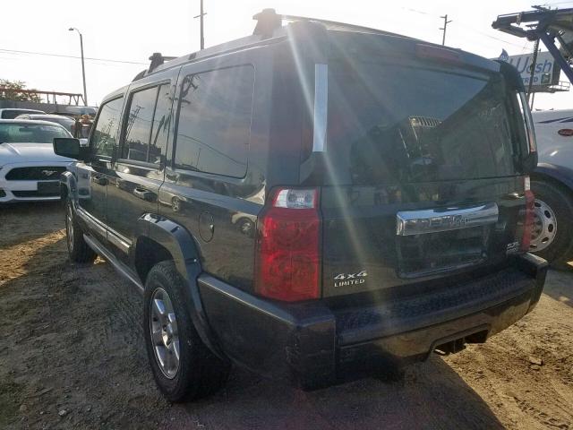 1J8HG58256C348992 - 2006 JEEP COMMANDER 黑色 照片 3