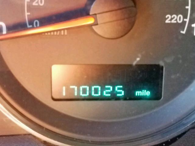 1J8HG58256C348992 - 2006 JEEP COMMANDER 黑色 照片 8