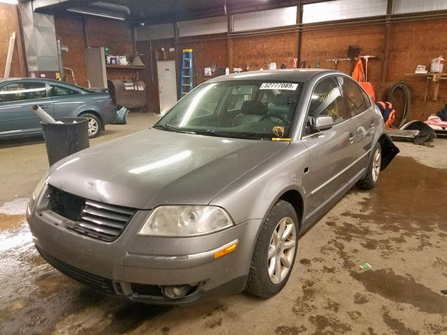 WVWPD63B64P098970 - 2004 VOLKSWAGEN PASSAT GLS SILVER photo 2