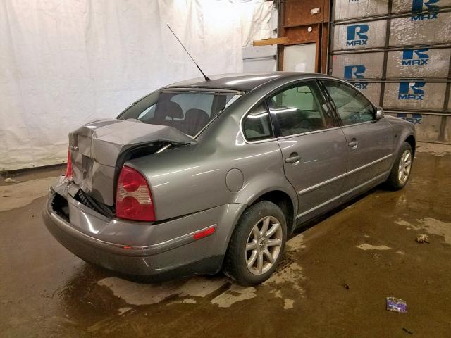 WVWPD63B64P098970 - 2004 VOLKSWAGEN PASSAT GLS SILVER photo 4