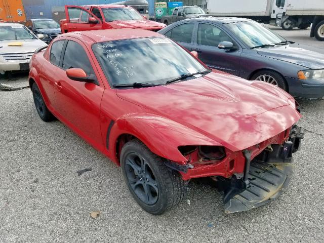 JM1FE17N950160355 - 2005 MAZDA RX8 RED photo 1