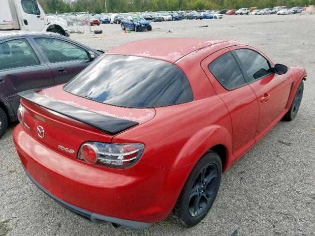 JM1FE17N950160355 - 2005 MAZDA RX8 RED photo 4