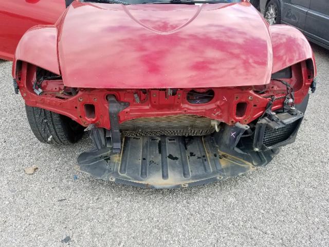 JM1FE17N950160355 - 2005 MAZDA RX8 RED photo 9