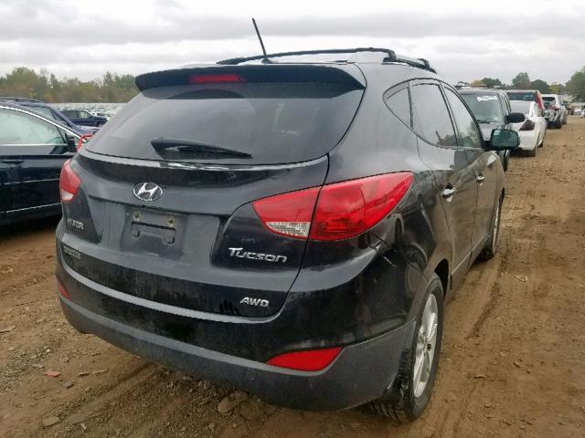 KM8JUCACXDU584095 - 2013 HYUNDAI TUCSON GLS BLACK photo 4