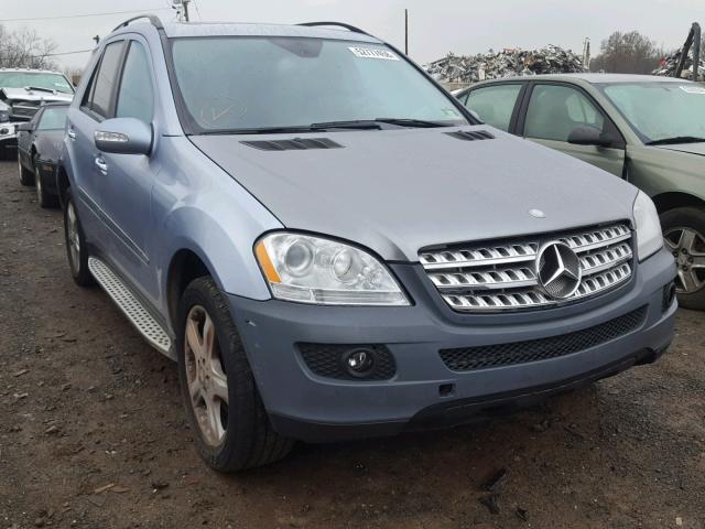 4JGBB86E68A366289 - 2008 MERCEDES-BENZ ML 350 BLUE photo 1