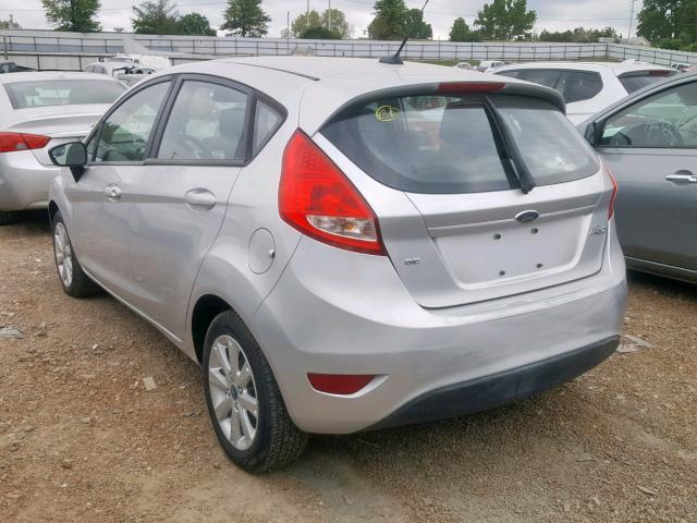 3FADP4EJ3BM160112 - 2011 FORD FIESTA SE SILVER photo 3