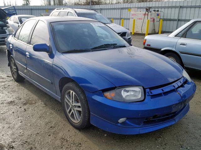 1G1JH52F037373507 - 2003 CHEVROLET CAVALIER L BLUE photo 1