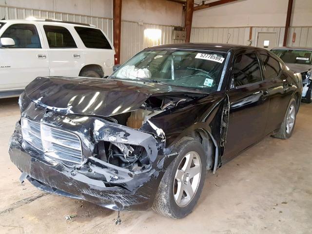 2B3KA33G18H213466 - 2008 DODGE CHARGER SX BLACK photo 2