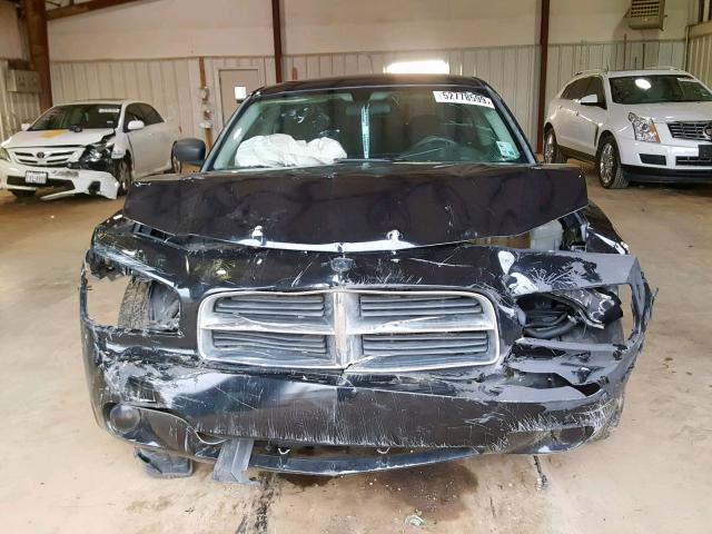 2B3KA33G18H213466 - 2008 DODGE CHARGER SX BLACK photo 9