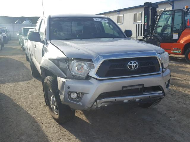 5TFTU4GN2EX052500 - 2014 TOYOTA TACOMA PRE SILVER photo 1